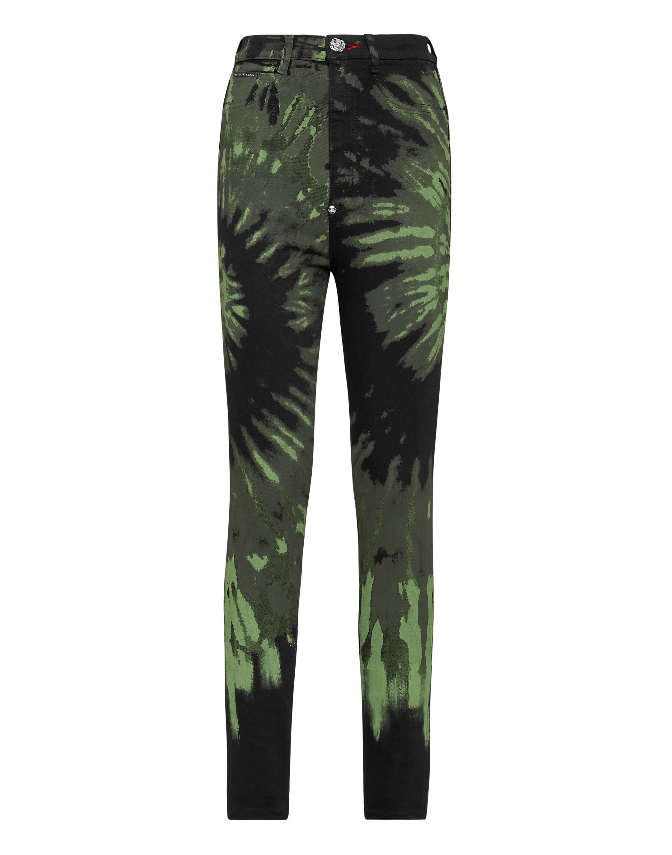 

Джеггинсы женские PHILIPP PLEIN, цвет military/black