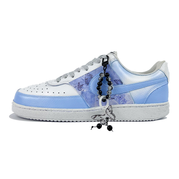 

Кроссовки Nike Court Vision 1 Skateboarding Shoes Women's Low-top White/blue, белый