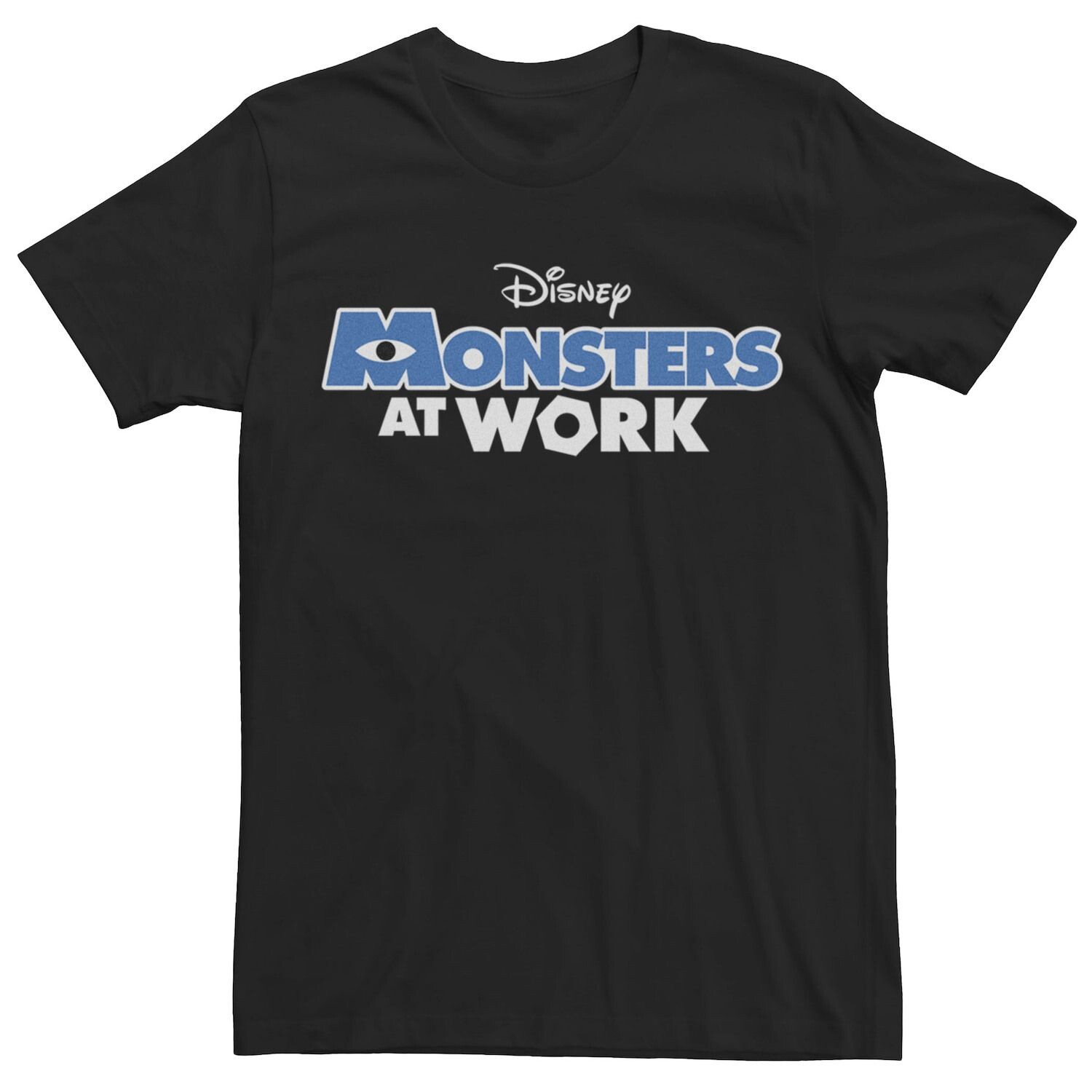 

Мужская футболка с логотипом Disney/Pixar Monsters At Work Movie Licensed Character