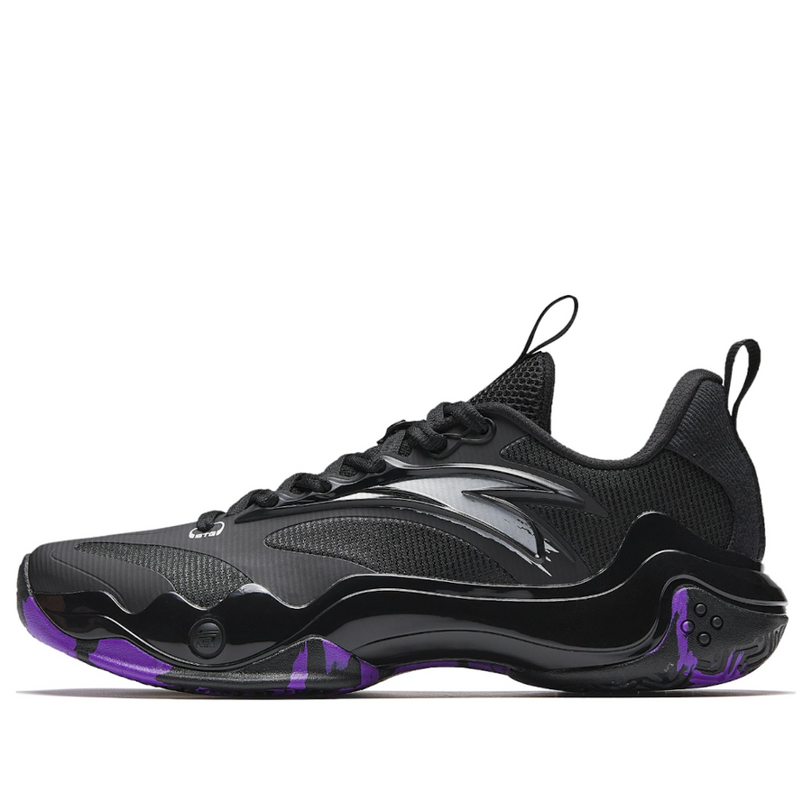 

Кроссовки ANTA Shock Wave 4 BM 'Black Purple', черный