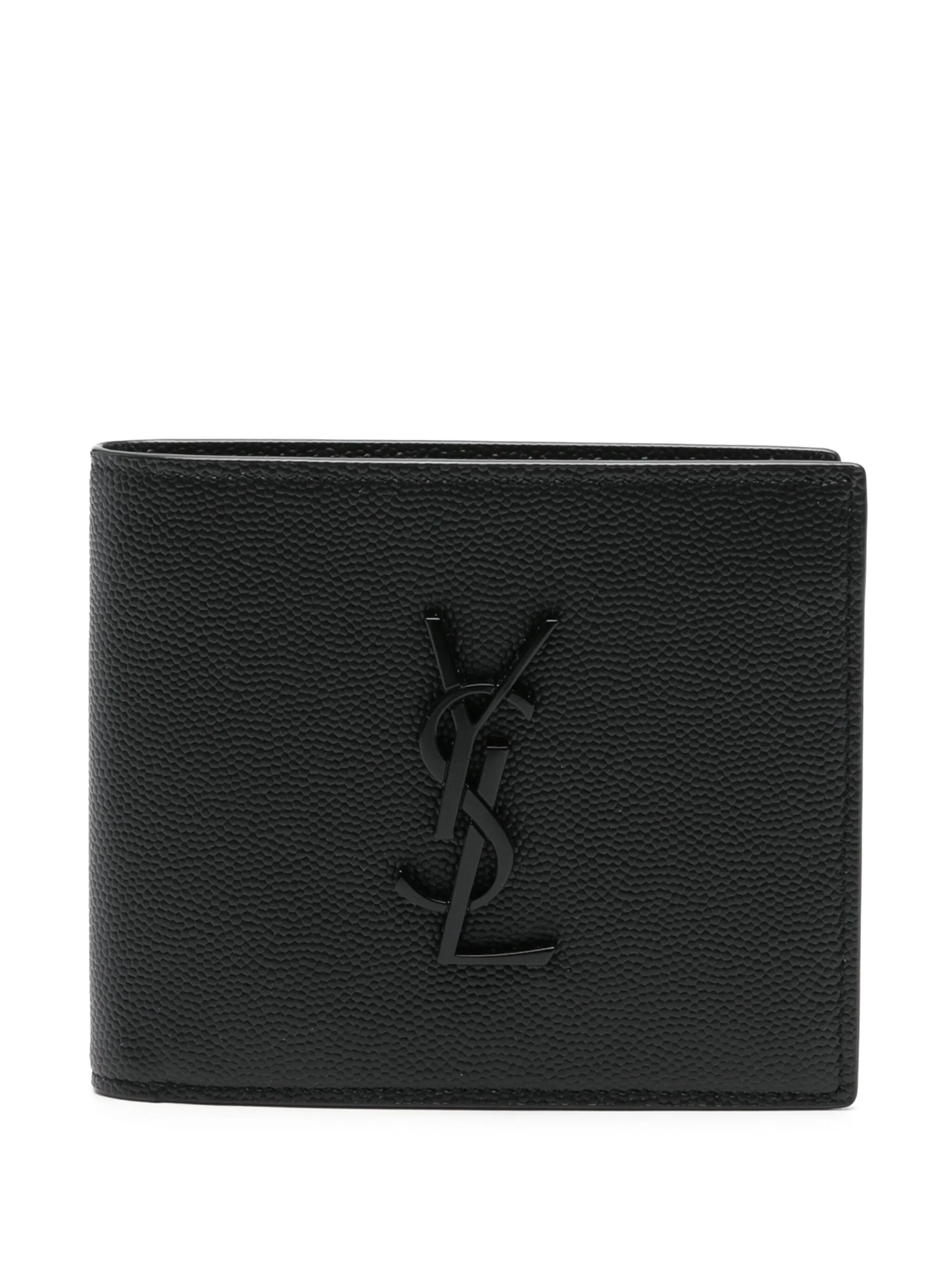 

Кошелек с логотипом Cassandre Saint Laurent, черный