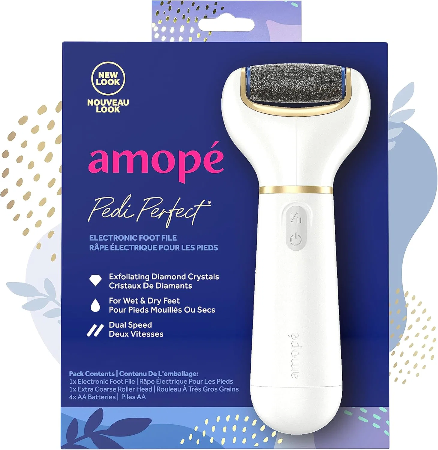 Электрическая пилка для ног Amope Pedi Perfect Regular Coarse Amope, Blue