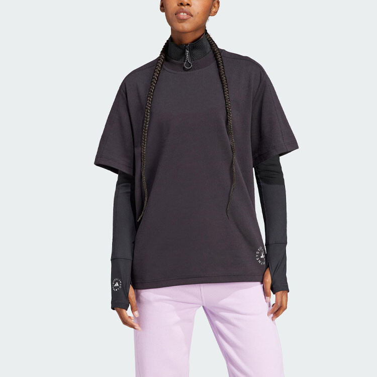 Футболка TrueCasuals с логотипом от Stella McCartney Adidas — фото 2