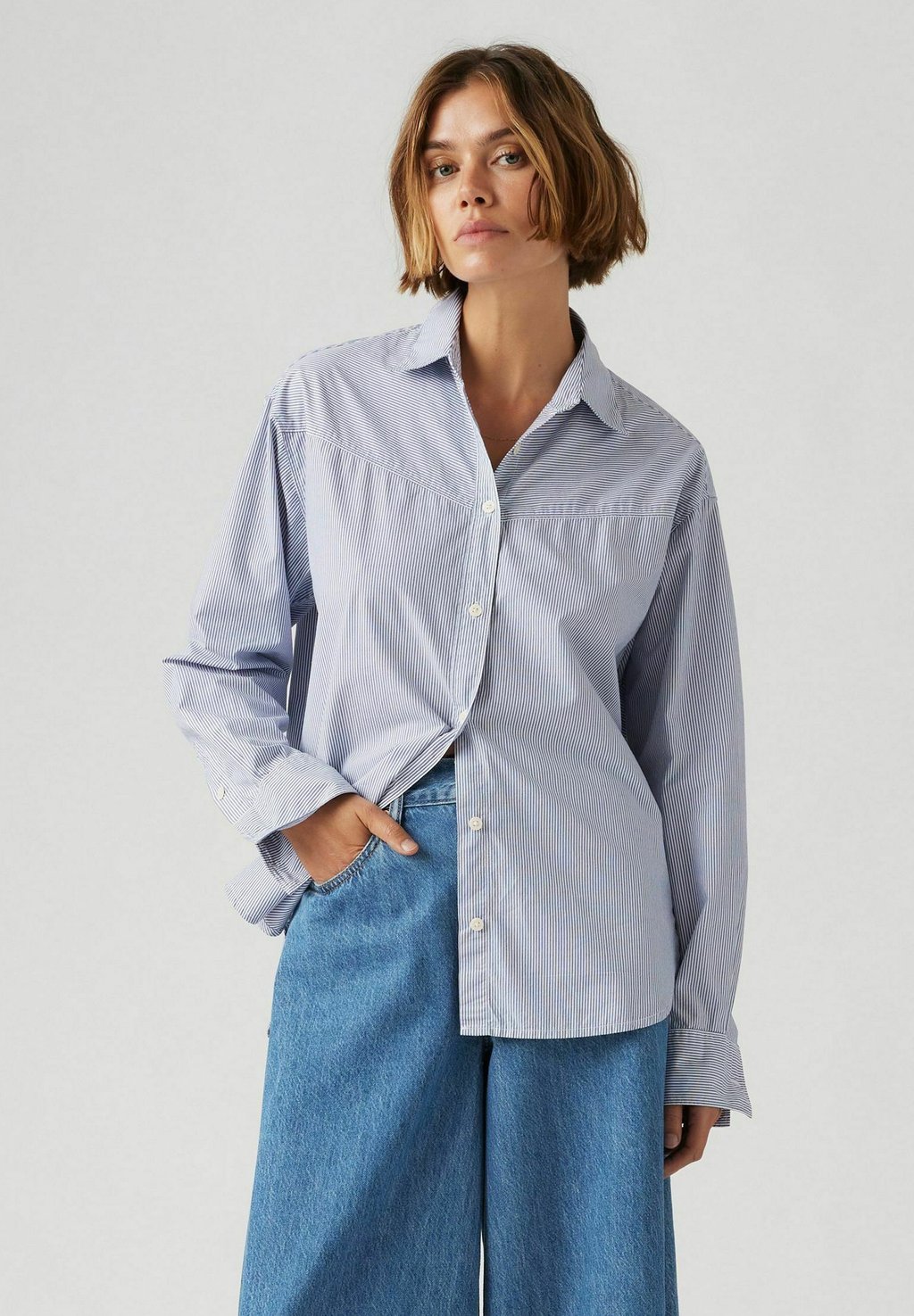

Блузка на пуговицах HARLIE BOYFRIEND SHIRT Levi's, цвет Shahi Stripe