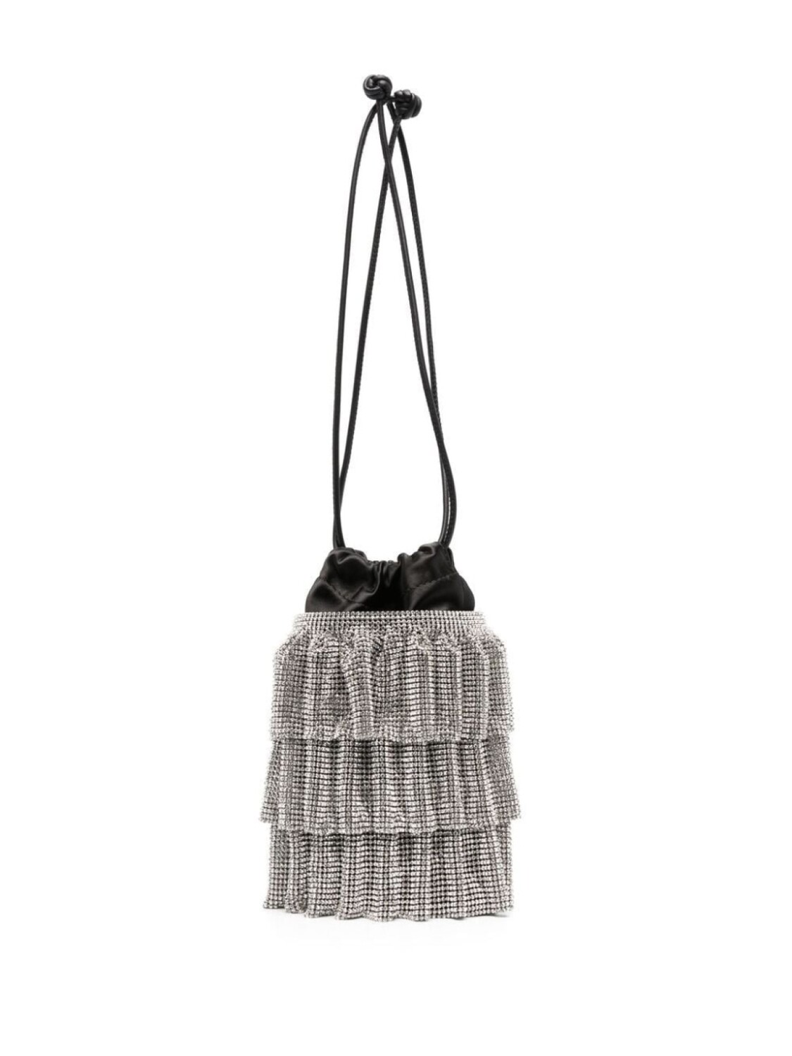 

Alexander Wang сумка-ведро с кристаллами, черный
