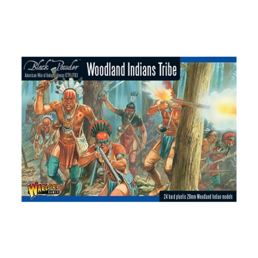 

Племя лесных индейцев, Black Powder - American War of Independence (28mm)