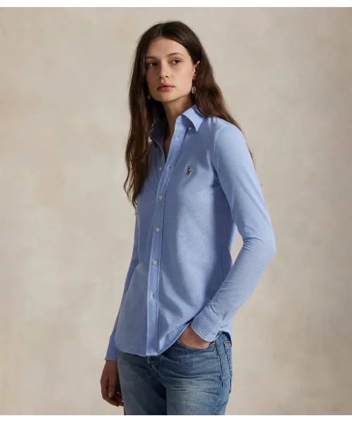 

Рубашка Хайди Slim fit Polo Ralph Lauren, синий