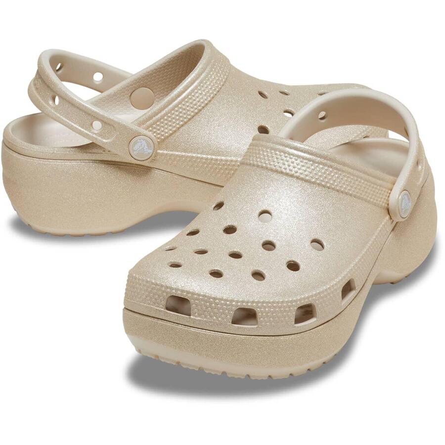 Классические женские сабо Crocs на платформе — фото 2