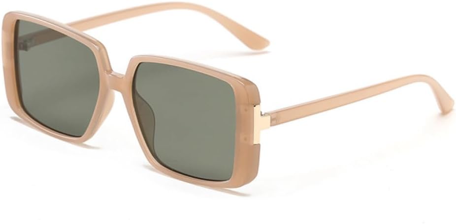 

Ретро солнцезащитные очки для женщин и мужчин, винтажные солнцезащитные очки с защитой от УФ-излучения UV400 для использования на открытом воздухе LANGSER, Transparent Tea