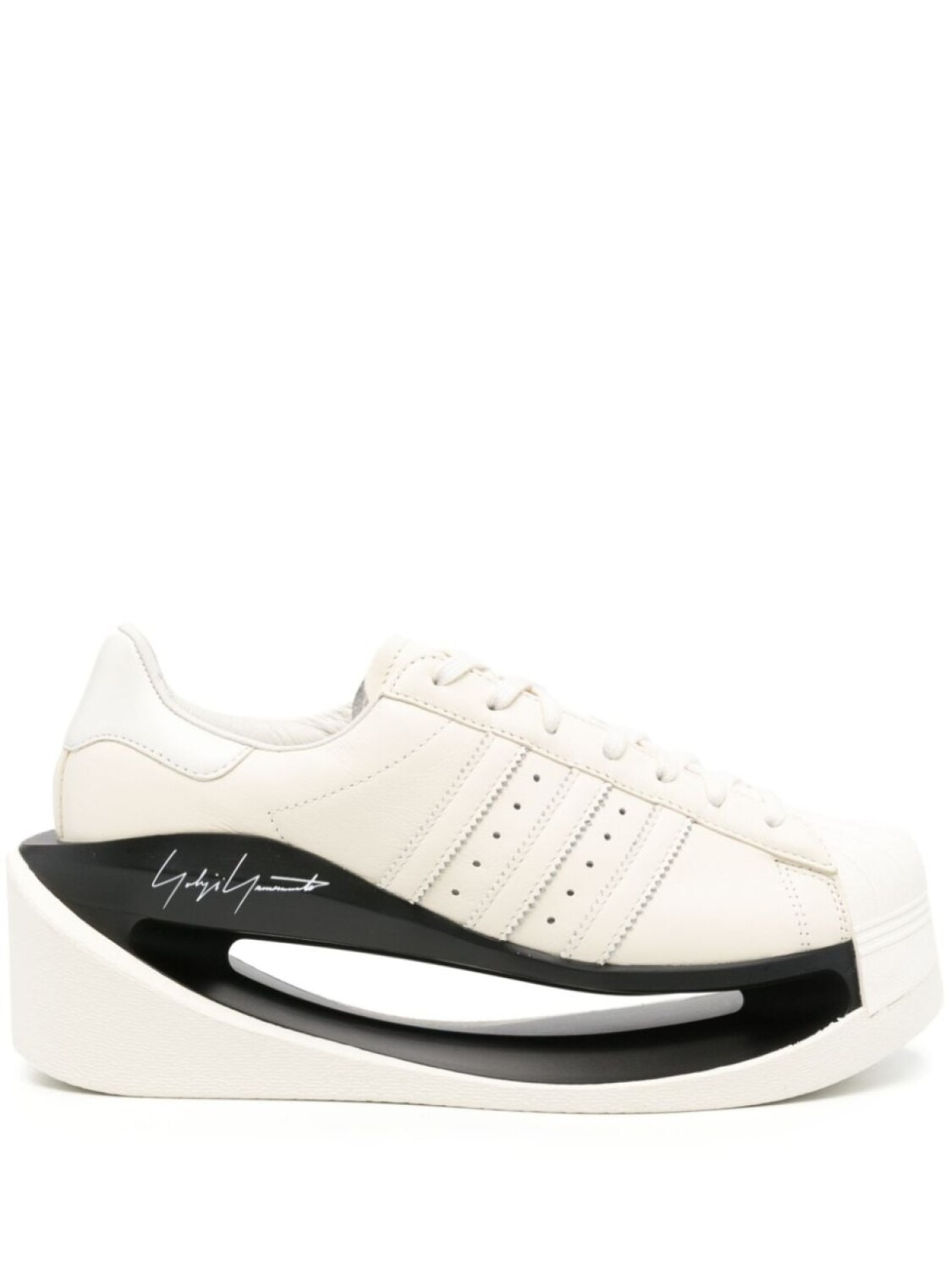 

Кроссовки Y-3 Gendo Superstar, белый/черный