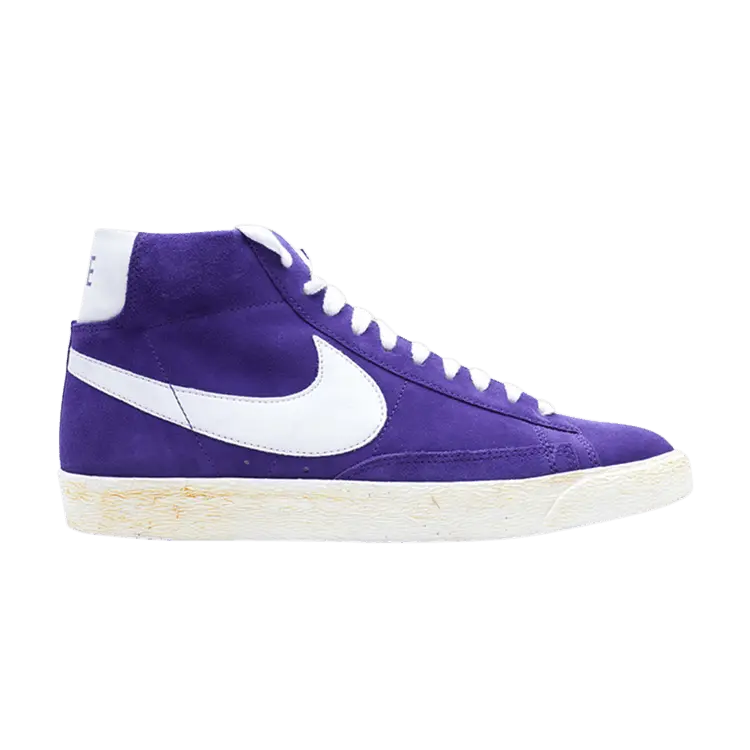 

Кроссовки Nike Blazer High Suede 'Ink', фиолетовый