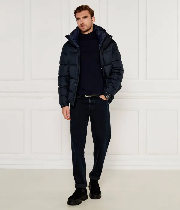 Шерстяная водолазка avac_m Regular fit Boss Orange, синий — фото 2