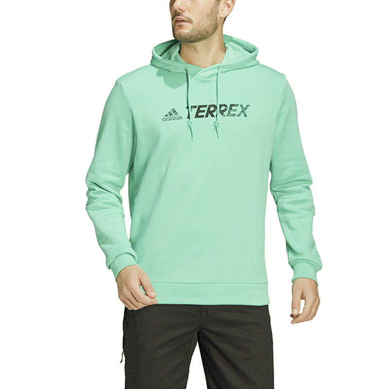 Толстовка Terrex мужская изумрудная Adidas, цвет Emerald — фото 2