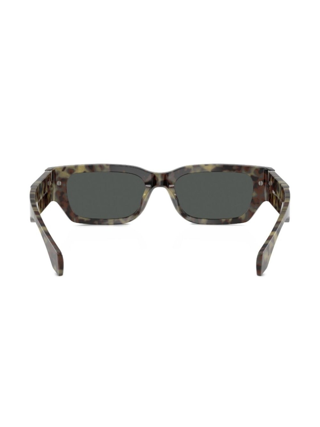Солнцезащитные очки в прямоугольной оправе Versace Eyewear, зеленый — фото 4