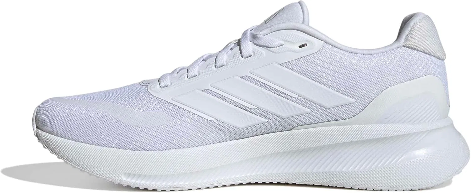 Мужские беговые кроссовки Adidas Runfalcon 5, Cloud White Cloud White Cloud White