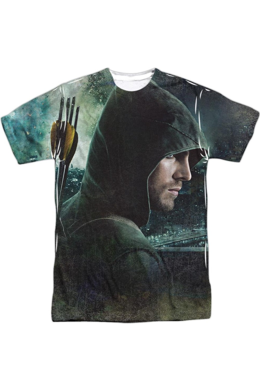 

Футболка Arrow Hero с коротким рукавом для взрослых из полиэстера Gildan, белый