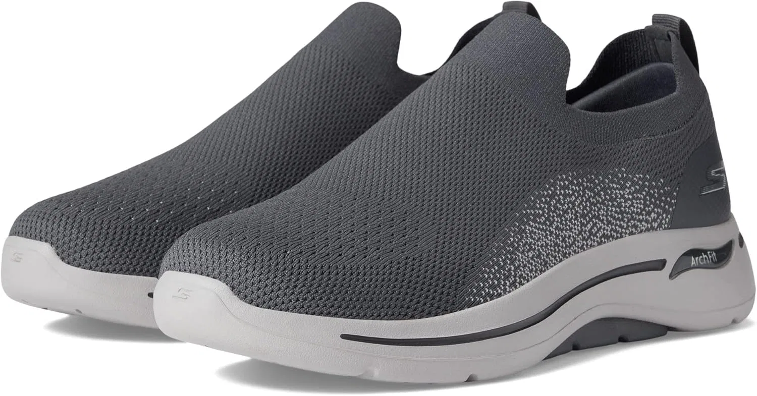 Мужские кроссовки Skechers Go Walk Arch Fit Seltos, 2-Darkgray — фото 2