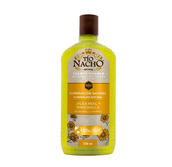 Шампунь против выпадения волос Natural Blonde Iluminación Natural Tio Nacho, 330 ml — фото 2