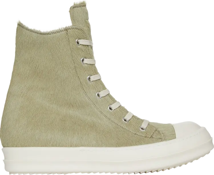 

Кроссовки Rick Owens Luxor Runway Sneaks 'Dirty Acid', зеленый