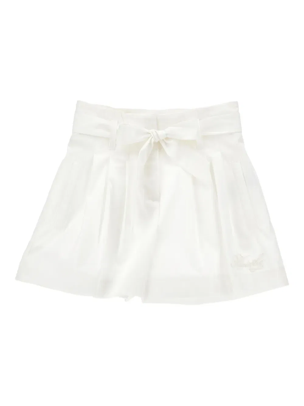 Шорты с поясом Philosophy Di Lorenzo Serafini Kids, белый