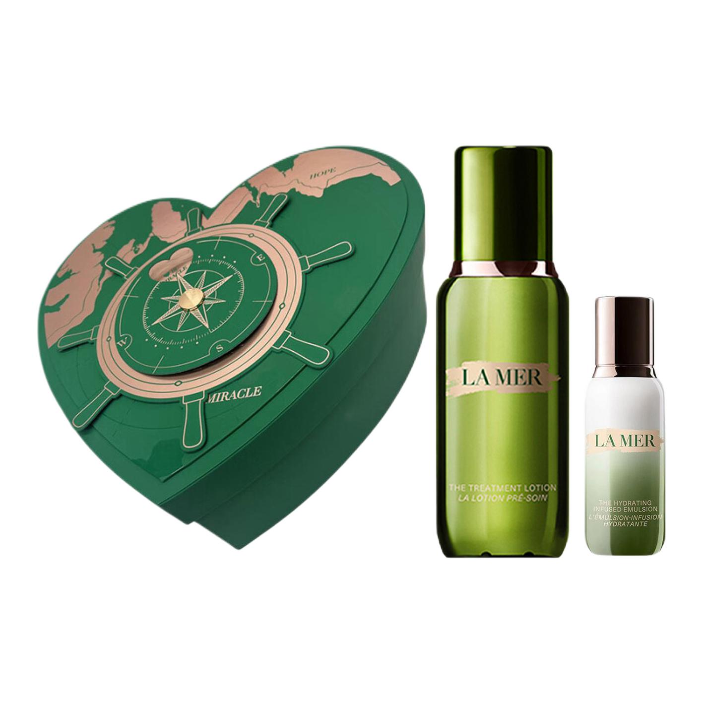 

Набор восстанавливающих эссенций-лосьонов для ухода за кожей: увлажняющий 50 мл + 150 мл La Mer, two-piece set: essence water 150ml+essence lotion 50ml