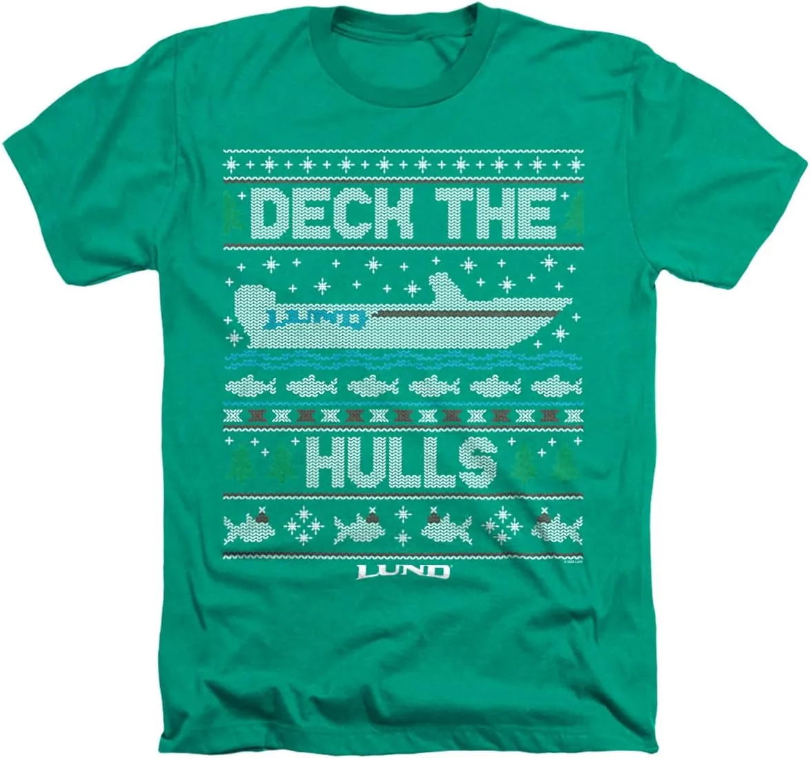 

Футболка Popfunk Lund Deck The Hulls Unisex Adult Heather