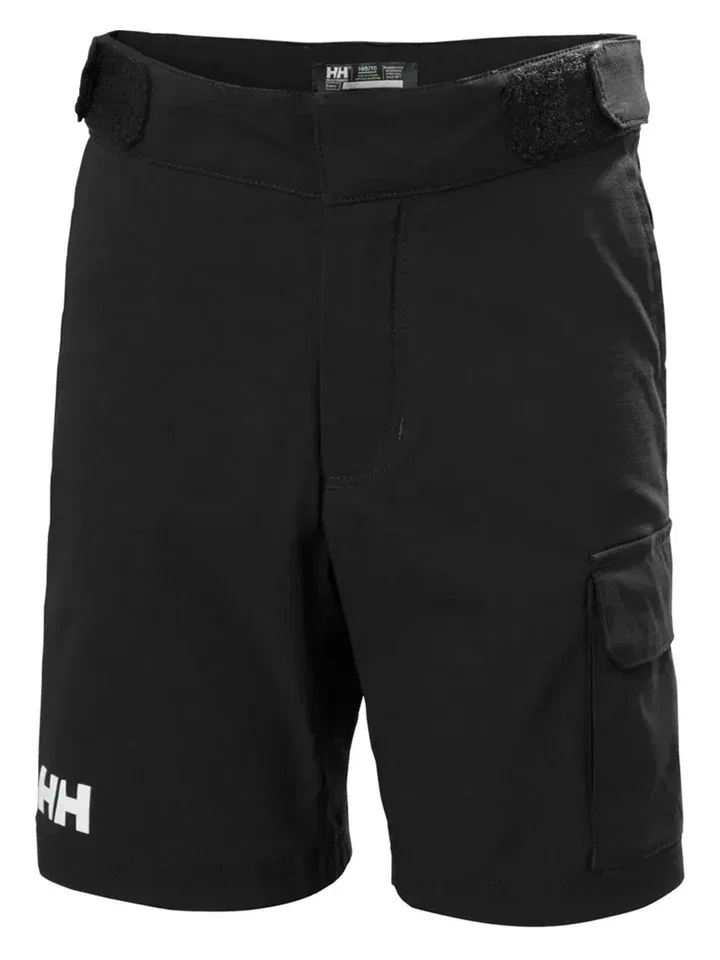 Функциональные карго-бермуды с защитой UV 50+, Helly Hansen, черный