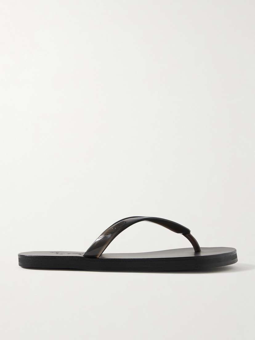 Вьетнамки Saionara из желе ПВХ Ancient Greek Sandals, черный