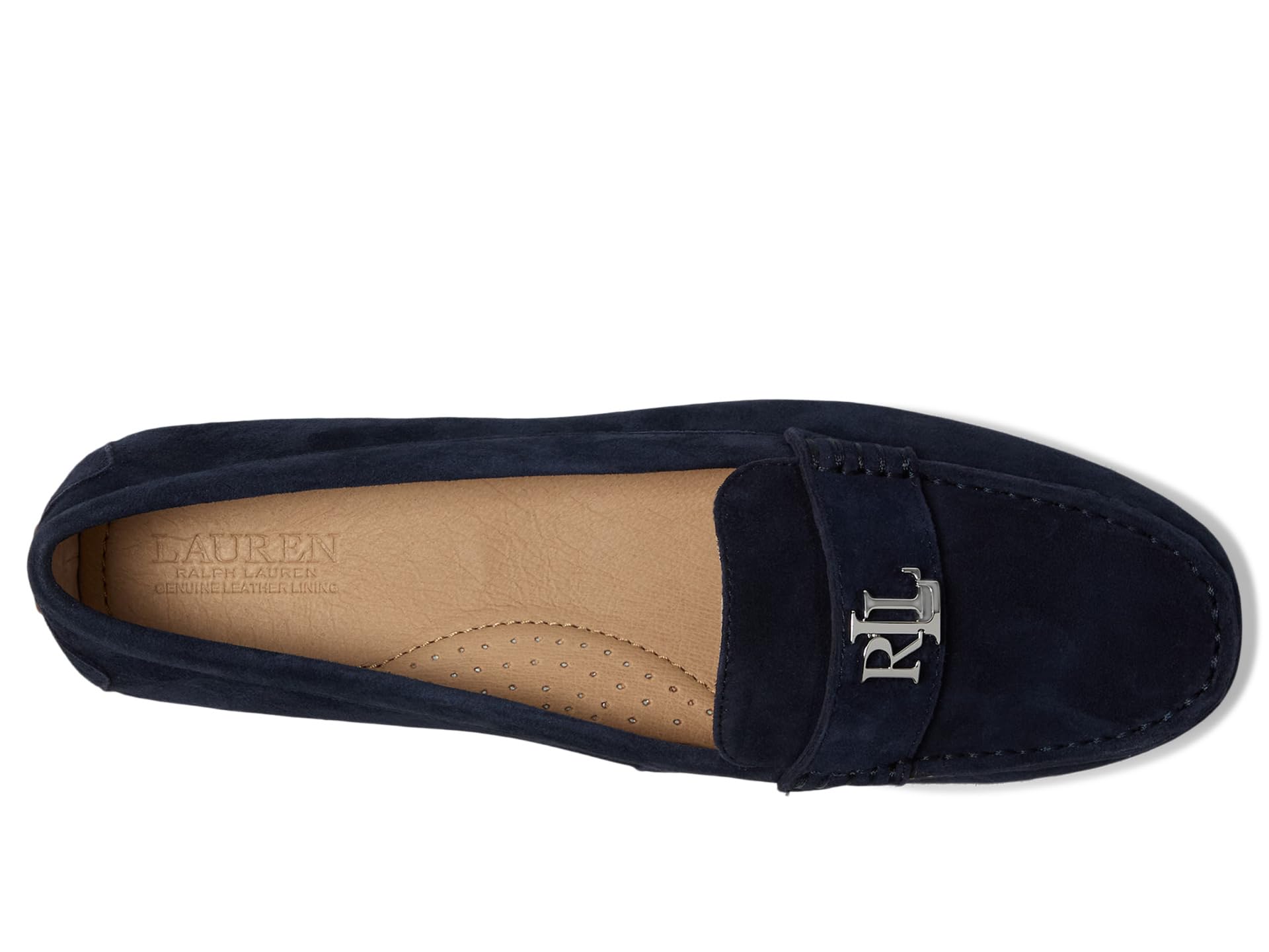 Лоферы Lauren Ralph Lauren Barnsbury Suede Loafer, цвет Lauren Navy — фото 2