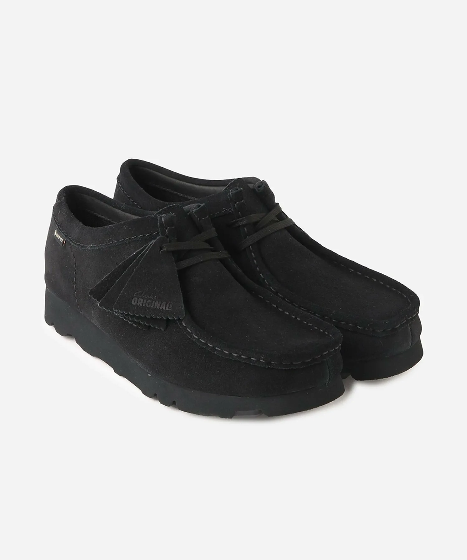 Ботинки Clarks Wallabee GTX Saturdays Nyc, Black (01) — фото 3