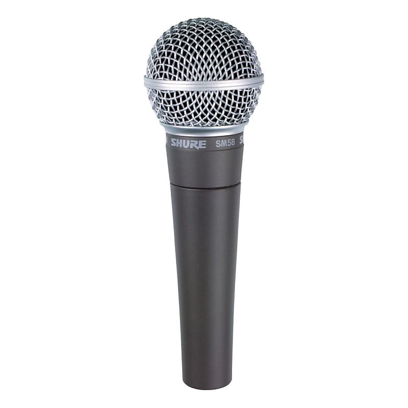 

Кардиоидный динамический вокальный микрофон Shure SM58 Handheld Cardioid Dynamic Microphone