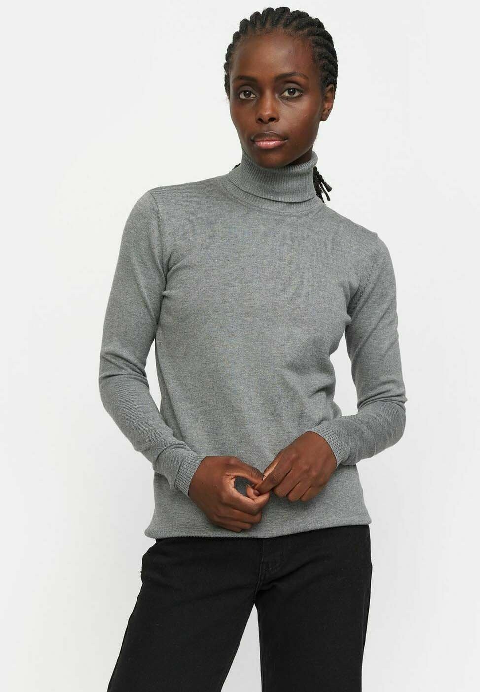

Джемпер MARLA ROLLNECK Soft Rebels, серый