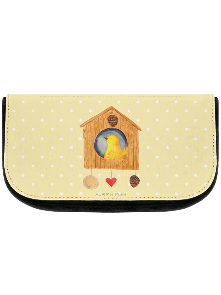 

Косметичка Mr & Mrs Panda Vogel Haus ohne Spruch, пастельно-желтый