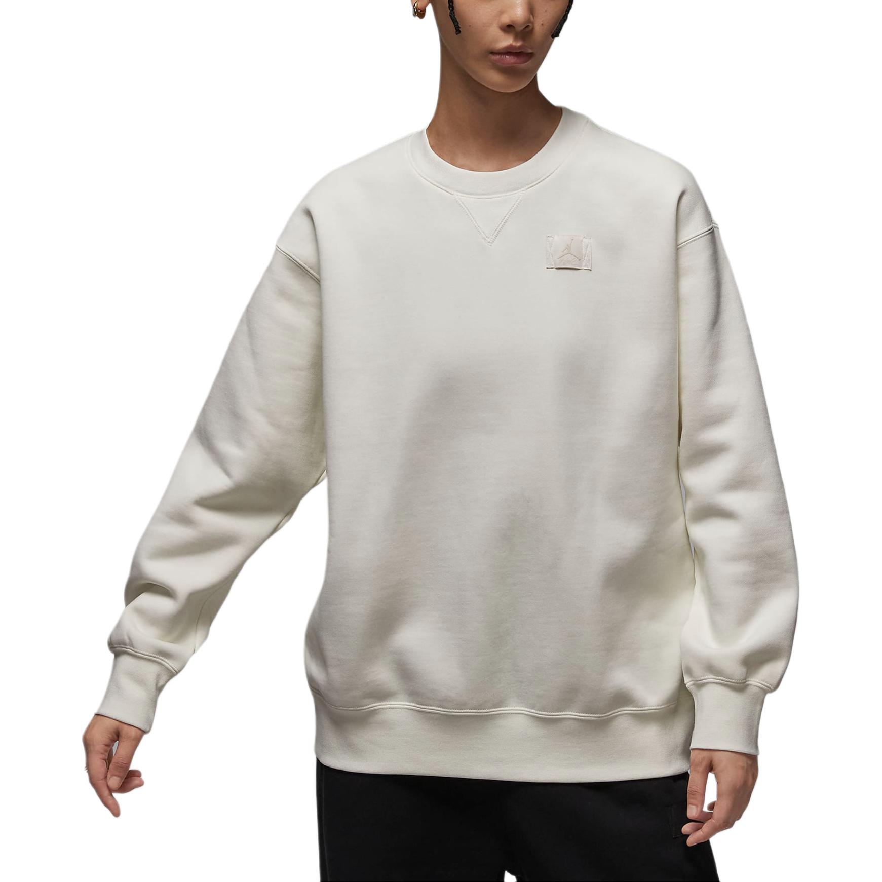 

Jordan Флисовая толстовка Flight для женщин белая