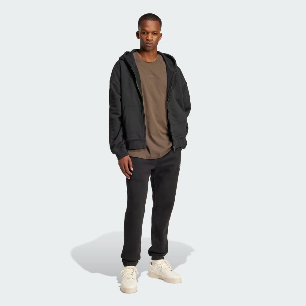 Толстовка Premium Essentials на молнии Adidas, black — фото 3