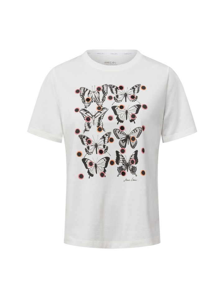 

Футболка MARC CAIN COLLECTIONS, цвет weiß schwarz