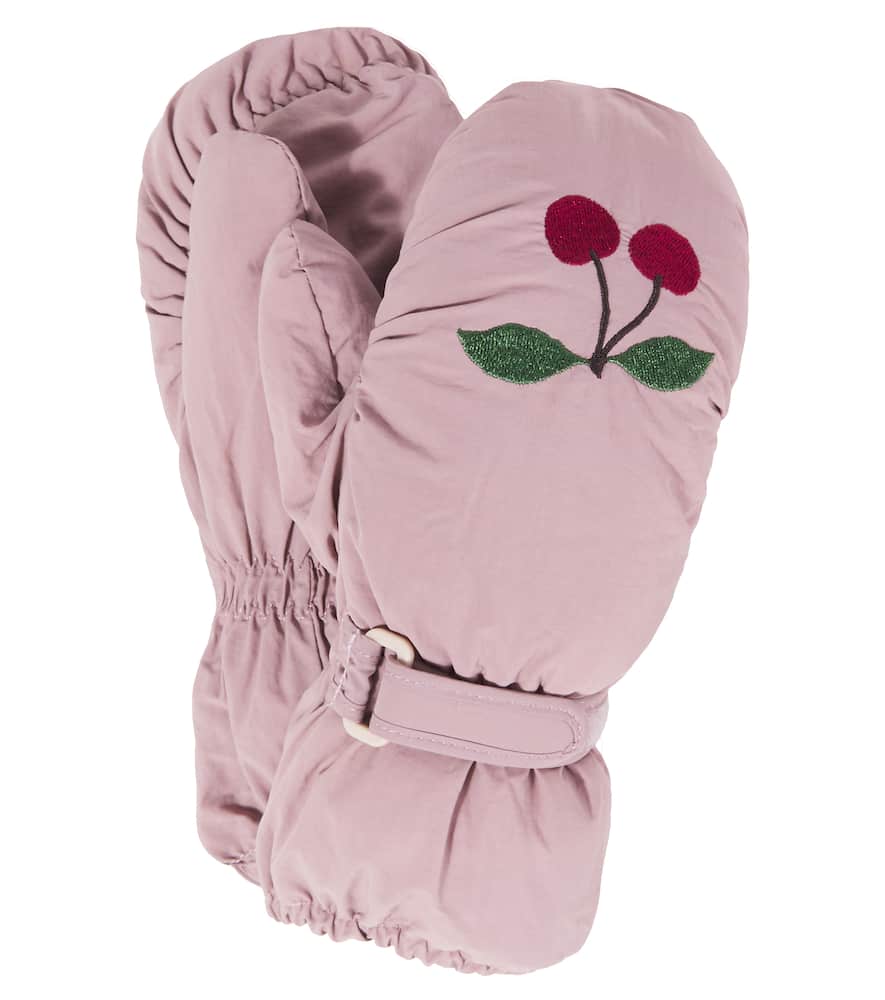 

Перчатки с вышивкой Juno Konges Sløjd, Twilight Mauve