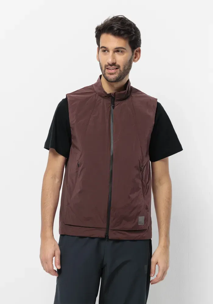 

Функциональный жилет Jack Wolfskin "BIKE COMMUTE INS VEST M", бордовый