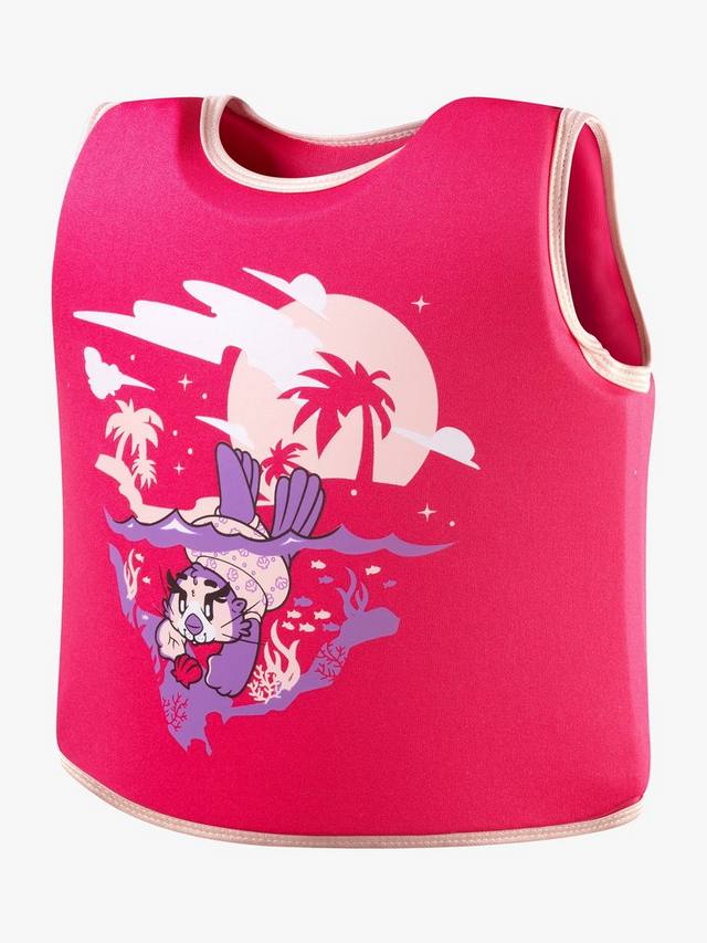 Детский плавающий жилет из морской выдры Speedo, цвет Cherry Pink — фото 2