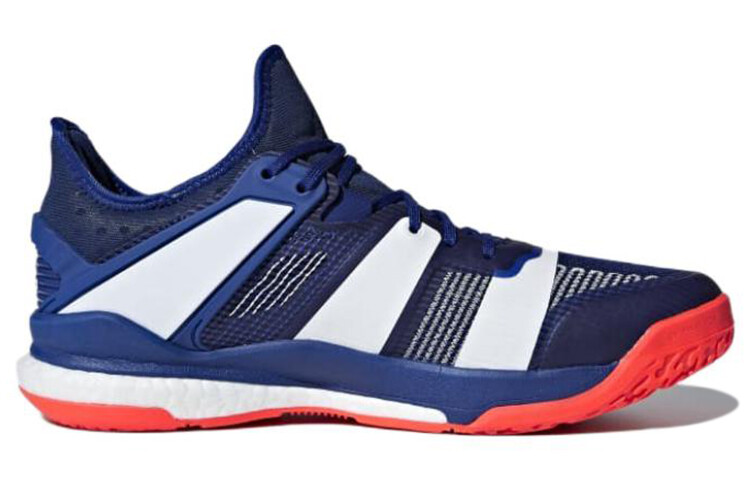Кроссовки Stabile Training Unisex Low-top Белый/Королевский синий/Зеленый папоротник Adidas — фото 2