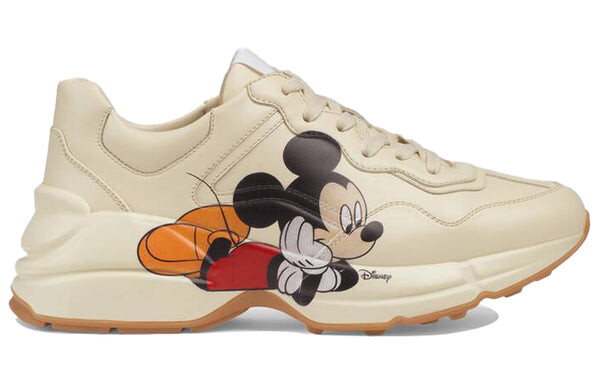 Кроссовки disney x rhyton 'mickey mouse' Gucci, белый — фото 2