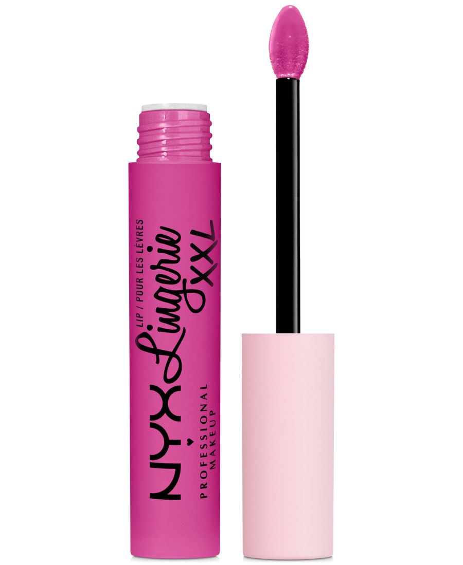 

Жидкая матовая помада Lip Lingerie XXL, стойкая NYX Professional Makeup, цвет knockout