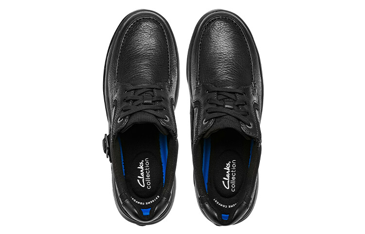Мужские туфли Clarks Men's Casual Shoes Men Low-Top Black — фото 3