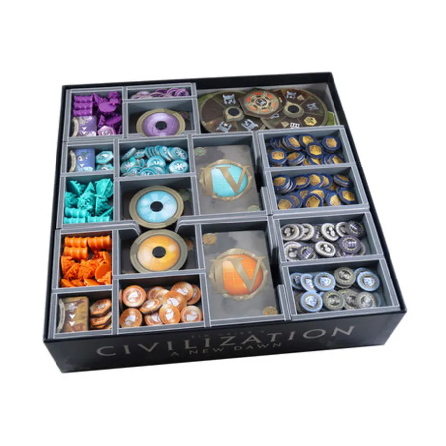 

Вставка для Civilization - A New Dawn, Inserts and Organizers A-F (Folded Space)