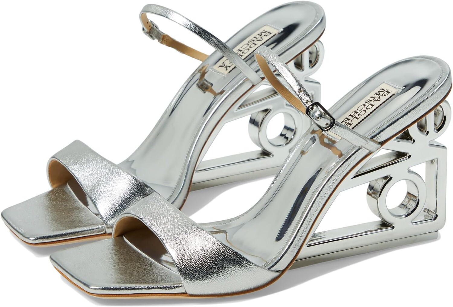 

Туфли Badgley Mischka Luna, серебряный