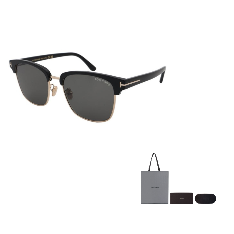 

TOM FORD ТФ Плейт бровные солнцезащитные очки унисекс мультиколор