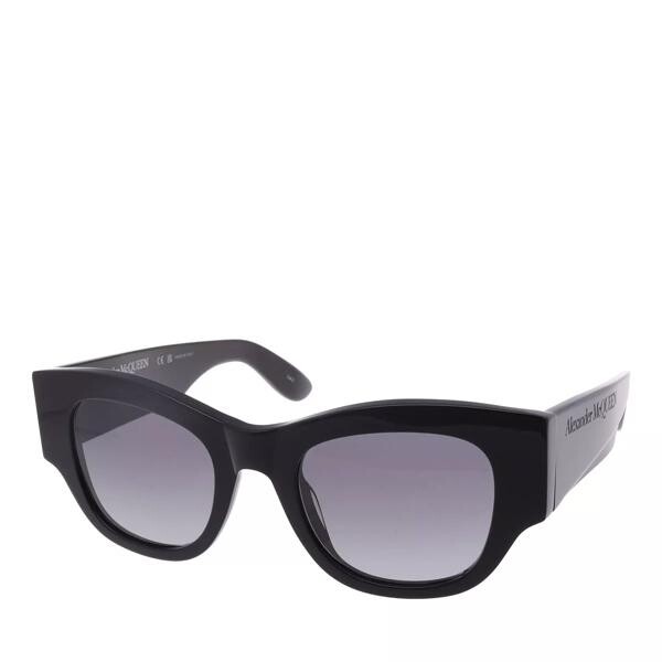 

Солнцезащитные очки am0420s black-black-grey Alexander Mcqueen, черный