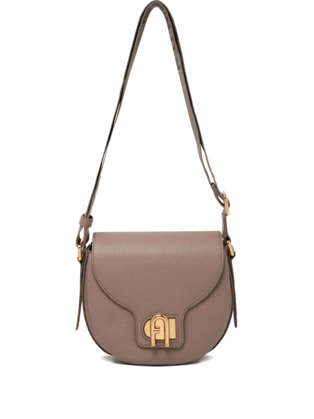 

Сумка через плечо Furla Mini Lotus, серый