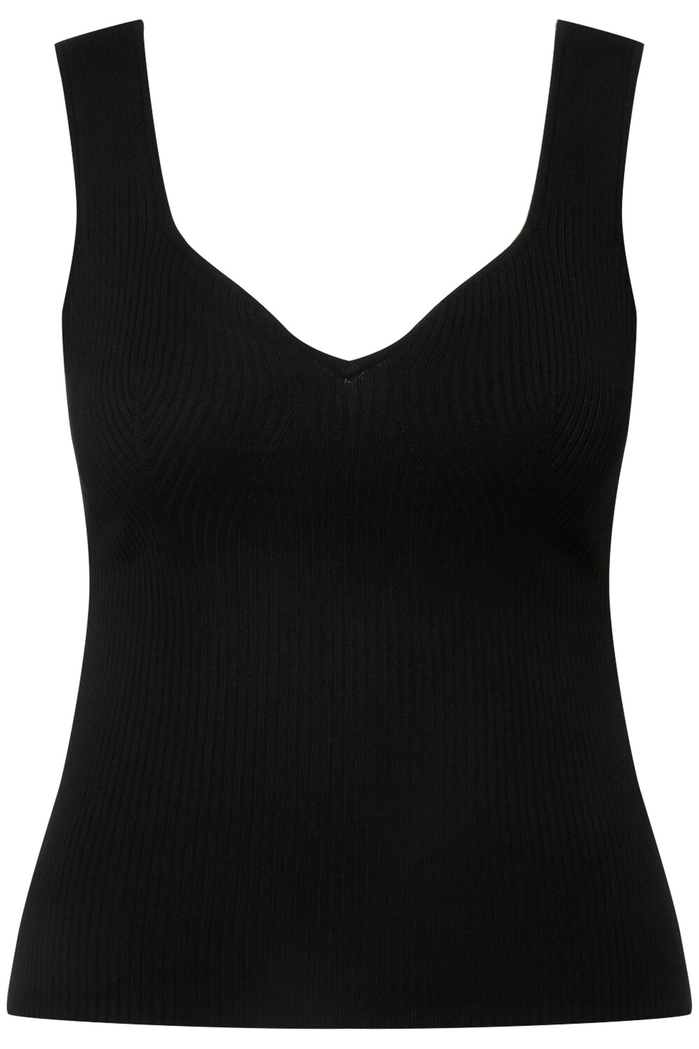 

Футболка Ulla Popken Strick Top, черный