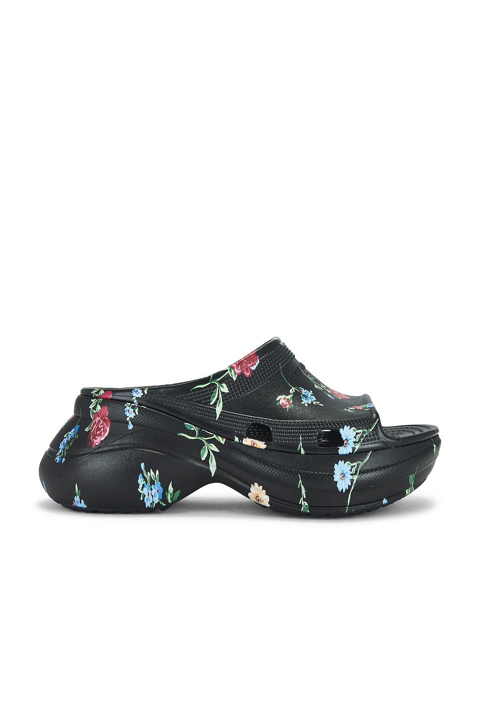Pool Crocs Сандалии Balenciaga, Floral Falling Black